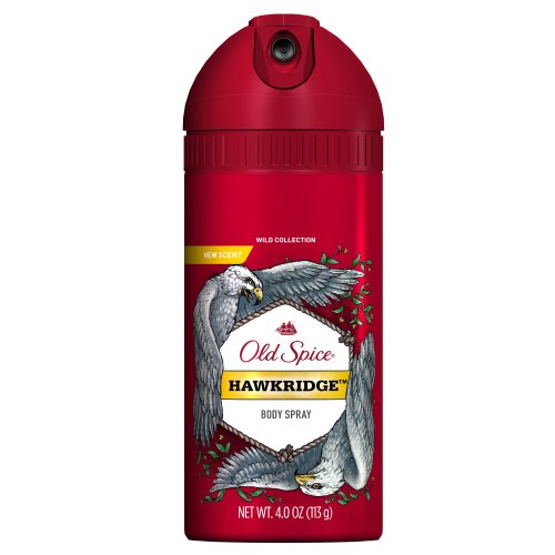 Old Spice Wild Collection Hawkridge Scent Men's Body Spray 4 Oz