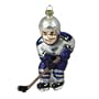 St. Louis Blues 4" Glass Hockey Player Ornament
