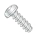 #6 x 3/8" Type B Self-Tapping Screws/Square/Pan Head/Steel/Zinc (Carton: 10,000 pcs)