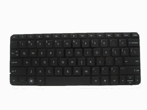 L.F. New Black keyboard for HP Compaq Mini 210 Mini210 Series 588115-001 Laptop / Notebook US Layout
