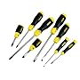 Stanley Cushion Grip Screwdriver Set Flat/Phillips 8 Piece STA065011