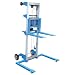 Vestil A-LIFT-S Straddle Hand Winch Lift Truck, 43" Length, 29" Width, 68" Height, 500 lbs Capacity