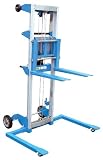 Vestil A-LIFT-S-EHP Hand Winch Lift Truck - Straddle Design