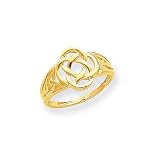 14k Polished Ladies Celtic Knot Ring