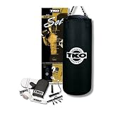 TKO 502CS-50 5-Piece Double-End Canvas 50-Pound Heavy Bag Set