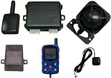 Shelby - CS-500S - Long Range 2 Way 4 Channel LCD Paging Car Alarm Security System With Knock Sensor And Backup Battery Siren