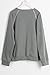 CUPSHE Fashion Women's Arrow Printing Raglan Sleeve Pullover Sweatshirt