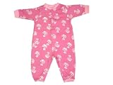 Boys Girls Rompers with Pink Ducks