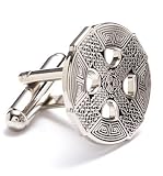 Silver Celtic Cross Cufflinks Cuff Links new