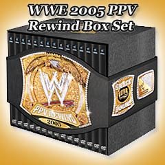 2005 REWIND BOX SET SEALED WWE WRESTLING DVD