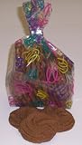 Gourmet Food : Scott's Cakes 1 lb. Chocoate Raspberry Shortbread Cookies in a Confetti Bag