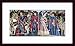Unicorn Hunting, Right, Art Poster by Brandenberg Tapestry, with Wood Frame, poster size: 23.75" x 11.5"
