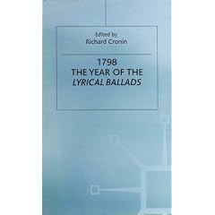 1798: The Year of the Lyrical Ballads (Romanticism in Perspective: Texts, Cultures, Histories)