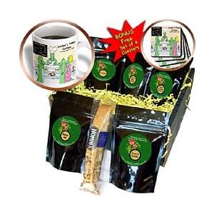 Londons Times Funny Food Coffee other Digestibles - Alligator Buffets - Coffee Gift... by 3dRose LLC
