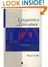 Linguistics and Literature (Blackwell Textbooks in Linguistics)