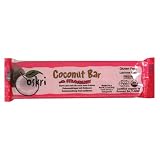 Oskri Organics Coconut Bar, Strawberry, 2.2-Ounce Bars (Pack of 18)