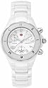 Michele Tahitian Ceramic White Ladies Watch MWW12A000002