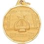 1 1/4 Inch Bronze Music Award Medal