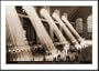 Art Poster Metal Framed Print - Grandcentral (oversized) - Artist: unknown- Poster Size: 40 X 55