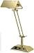 Brass Adjustable Arm Desk Lamp with Data Port