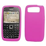 EMPIRE Hot Pink Silicone Skin Case Cover for T-Mobile Nokia E73 Mode