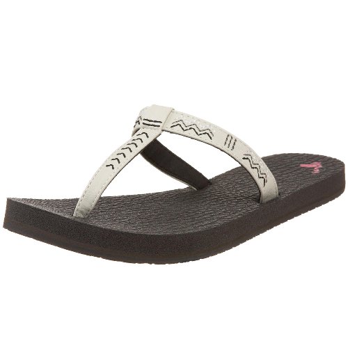 Sanuk Women's Yoga Rain Dance Sandal,Beige,11 M US