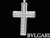 BVLGARI クロスネックレス ホワイトゴールド CN850461 並行輸入品 BVLGARI ネックレス