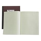 Research and Computation Notebook, Quad-ruled 4 sq/inch 150 pgs 11 3/4x9 1/4 TOP35126