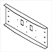 Peerless Triple Stud Wall Plate Mounting Component ( Wall Plate ) for Tv - Steel