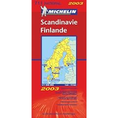 Carte routi�re : Scandinavie - Finlande, N� 11711