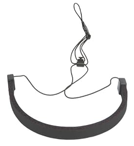 OP/TECH USA 6901021 Mini Loop Strap QD, Neoprene Neck Strap for Compact Cameras (Black)