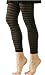 Black and Grey Stripe Solid Opaque Leggings by Foot Traffic