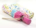 AUTHENTIC COACH SIGNATURE GRAFFITI PAINT FOLDING UMBRELLA 60411