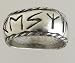 Sterling Silver Rune Ring for Health, Made in America
