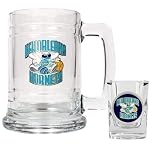 NBA New Orleans Hornets Boilermaker Set - Primary Logo