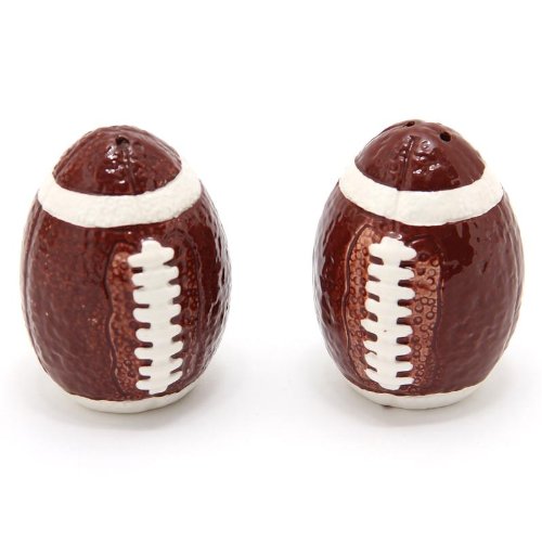 Boston Warehouse Touchdown Salt Pepper Set