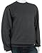 Soffe Men's Classic Crew Neck Sweatshirt, Charcoal Heather, X-Large