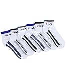 Fila Boys All-Sport Quarter-Cut Socks 6-Pack (Sizes 4 - 11)