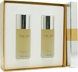 Escape By Calvin Klein For Men. Set-edt Spray 3.4 Ounces & Aftershave 3.4 Ounces