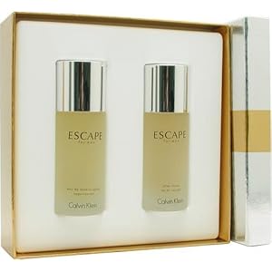 Escape By Calvin Klein For Men. Set-edt Spray 3.4 Ounces & Aftershave 3.4 Ounces