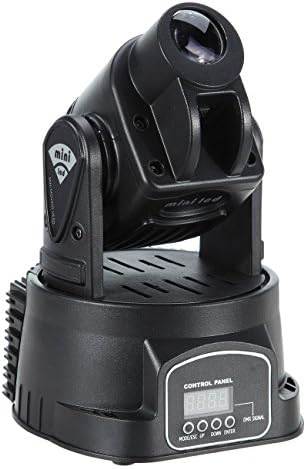 Missyee® 15W Mini LED Moving Head Spot RGB DJ Disco Stage Party Effect Lighting (15W Moving Headlight)