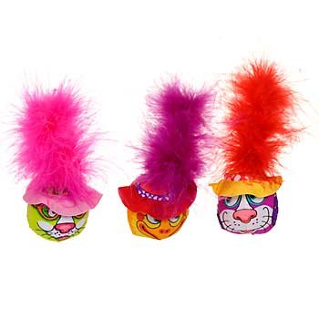Kitty Hoots Hatheads Catnip Cat Toys
