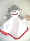 Original Sock Monkey Security Blanket Snuggle Buddy Lovey by Rashti & Rashti [並行輸入品]