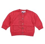 Petit Bateau Cardigan-Poppy Color