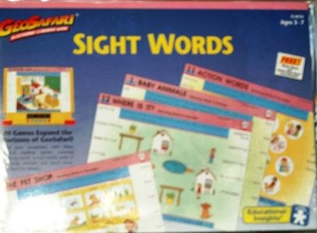 418GQFAT04L Geosafari Jr. Sight Words By Educational Insights