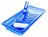 Padco 3709 4-Inch Roller, 11-Inch Handle Super Fine Foam Roller and Molded Tray Painting Kit