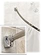 5 ft. Curved Shower Rod - Polished Stainless Steel