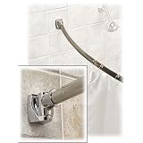 5 ft. Curved Shower Rod - Polished Stainless Steel by Unique Bath Products