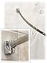 5 ft. Curved Shower Rod - Polished Stainless Steel