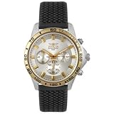 Men's Chronograph Black Rubber